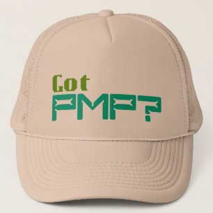 Got PMP Hat for Certified Project Managers