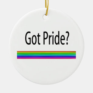 Got Pride? Ceramic Tree Decoration