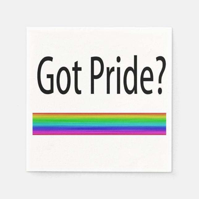 Got Pride? Napkin (Front)
