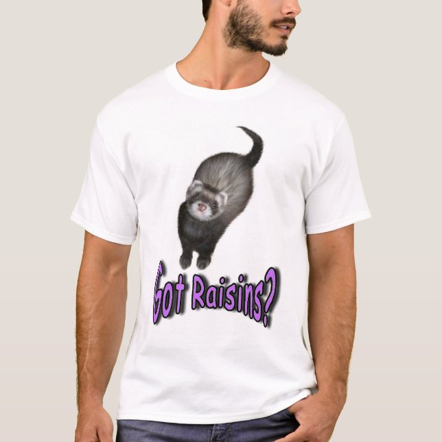 Got Raisins? Purple T-Shirt (Front)