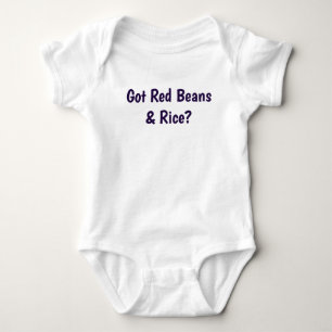 Got Red Beans & Rice ?, Cajun Kids Baby Bodysuit