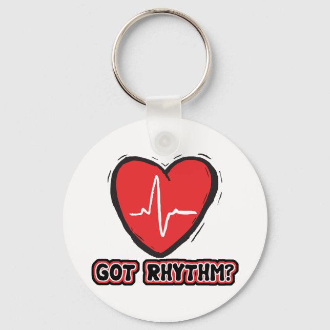 Got Rhythm Key Ring (Front)