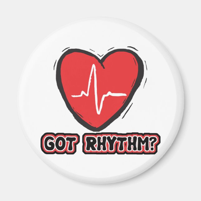 Got Rhythm Magnet (Front)