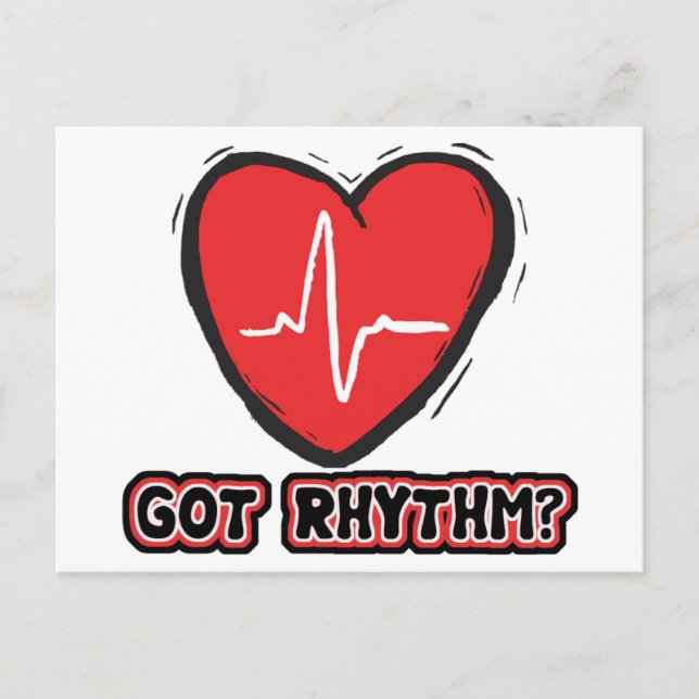 Got Rhythm Postcard (Front)