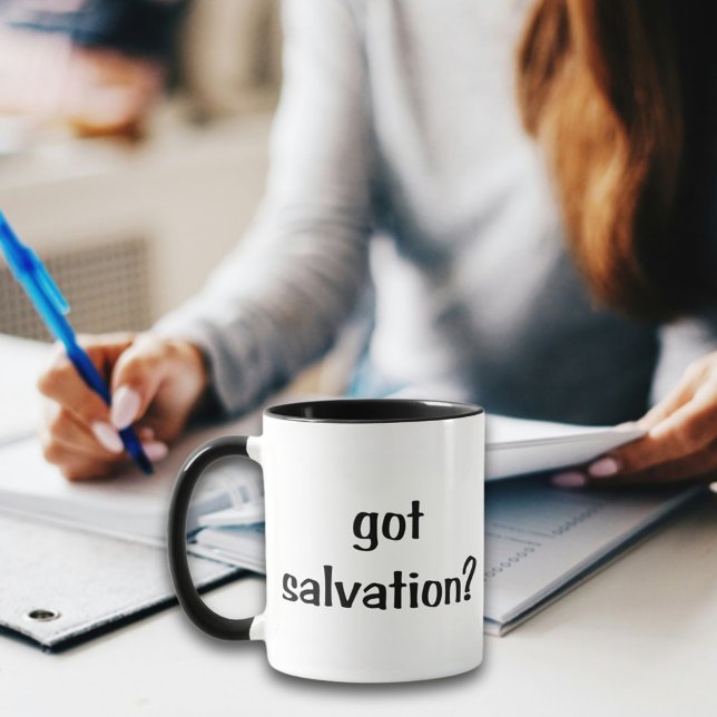 Got Salvation Gospel Bible Verse Christian Faith Mug (Creator Uploaded)