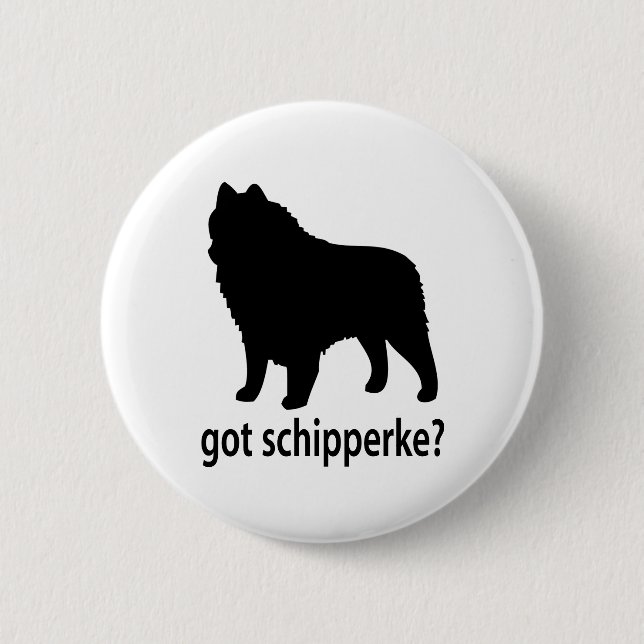 Got Schipperke 6 Cm Round Badge (Front)