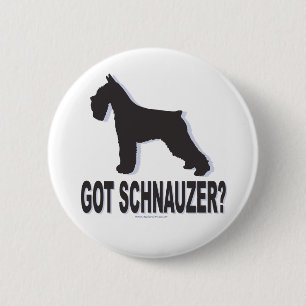 Got Schnauzer? 6 Cm Round Badge