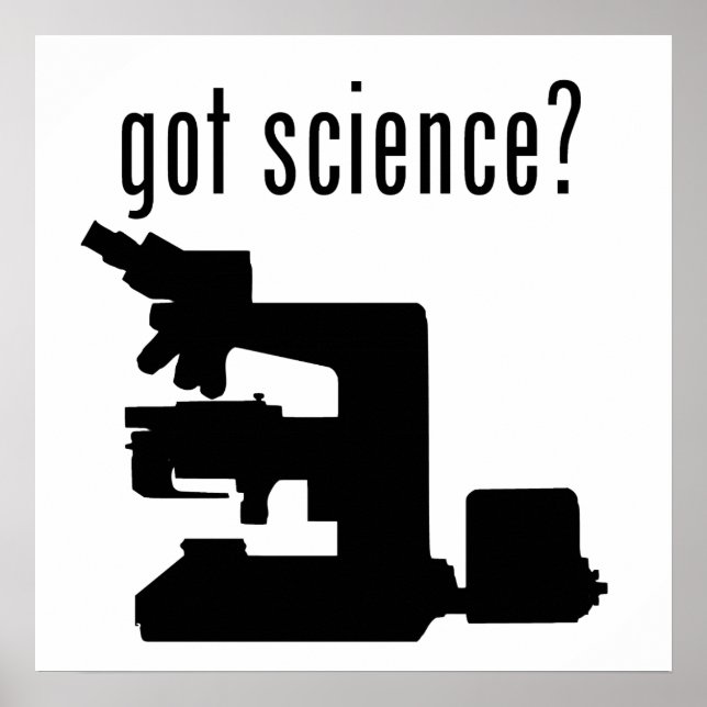 got science? poster (Front)