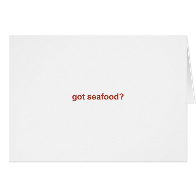 got seafood? logo (Front Horizontal)