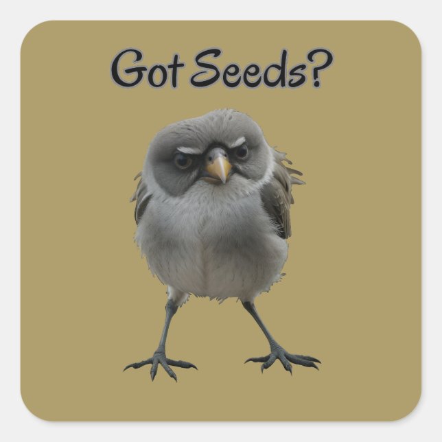 Got Seeds Square Sticker (Front)