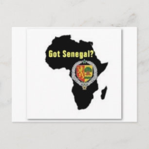 GOT SENEGAL POSTCARD