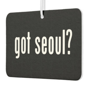 got seoul? air freshener