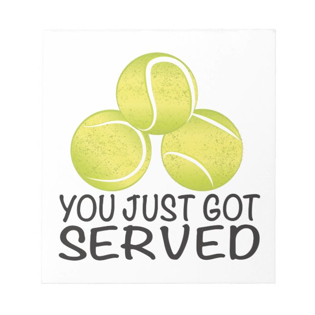 Got Served Notepad (Front)