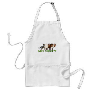 got sheep standard apron