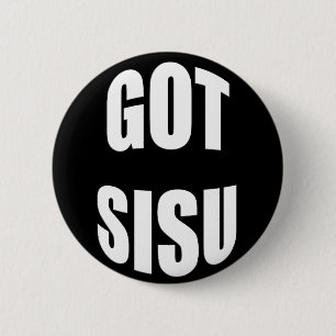 Got SISU Yooper 6 Cm Round Badge