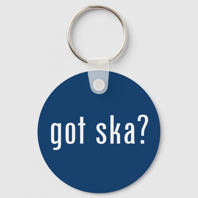 got ska? key ring (Front)