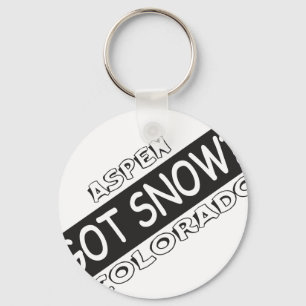Got Snow - Aspen Key Ring