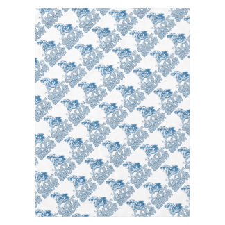 Got-Snow-Distressed-GreyBlu Tablecloth