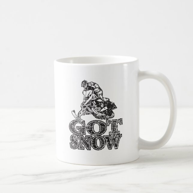 Got Snow Snowmobiler Coffee Mug (Right)