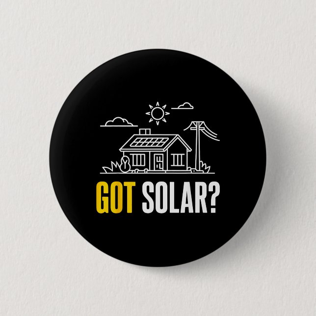 Got Solar 6 Cm Round Badge (Front)