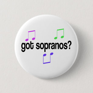 Got Sopranos Music Gift T-shirt 6 Cm Round Badge