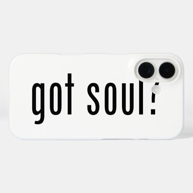 got soul? Case-Mate iPhone case (Back (Horizontal))