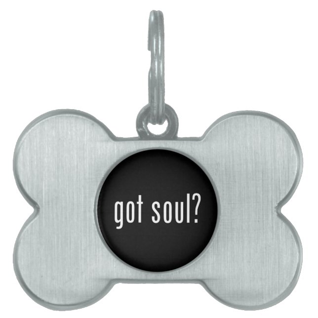 got soul? pet name tag (Front)