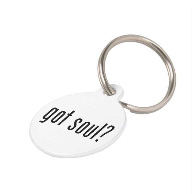 got soul? pet tag (Side)