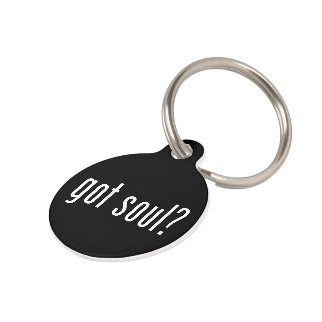got soul? pet tag (Side)