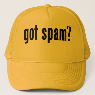 got spam? trucker hat