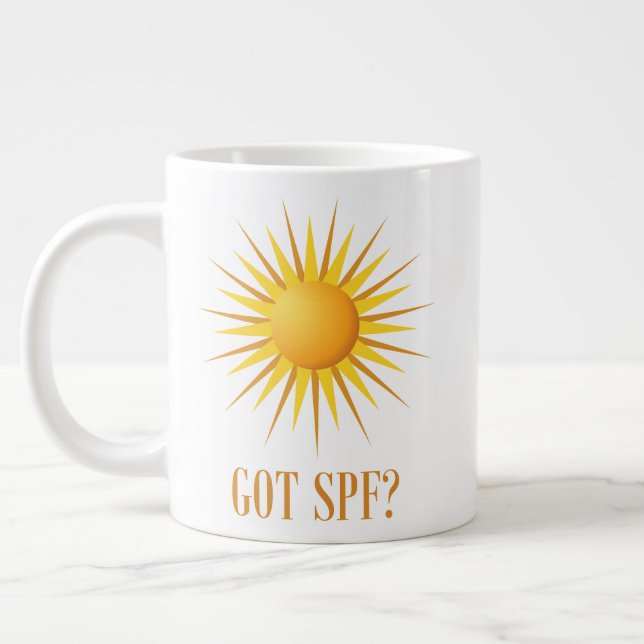 Got SPF? Large Coffee Mug (Left)