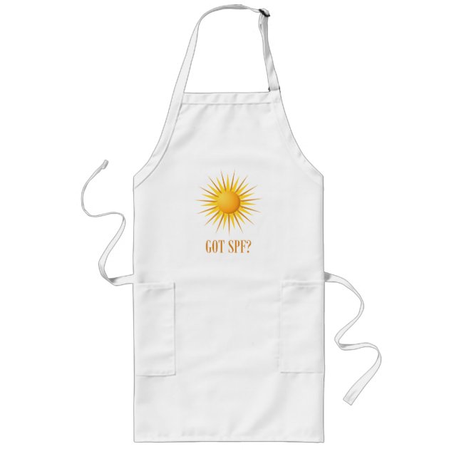 Got SPF? Long Apron (Front)