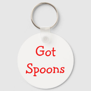 Got Spoons Key Ring