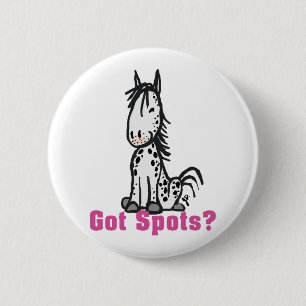 Got Spots? Appaloosa 6 Cm Round Badge