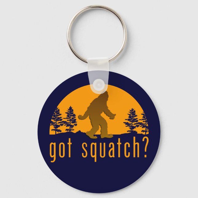 Got Squatch? Key Ring (Front)