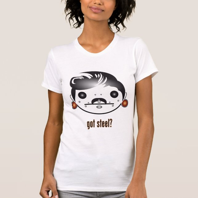 got steel? tank top (Front)