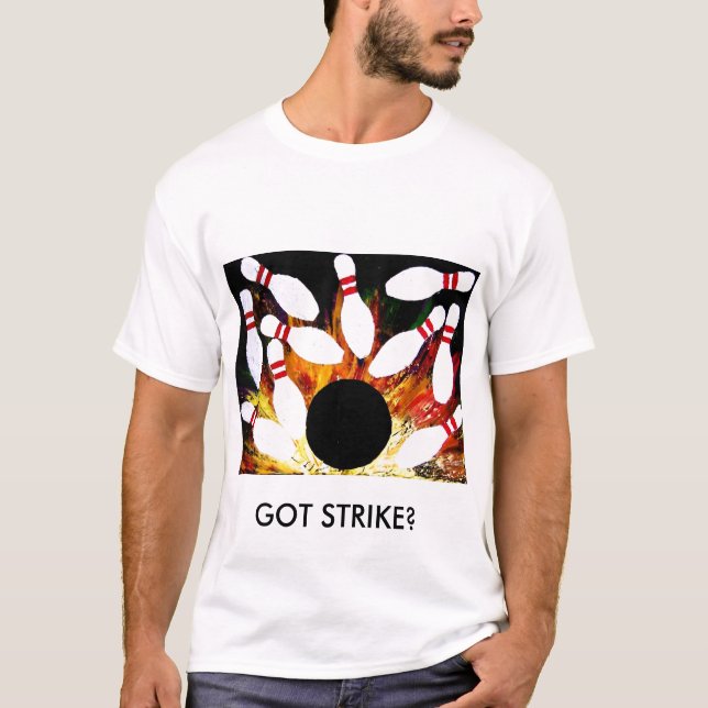 GOT STRIKE ? BOWLING SHIRT by Teo Alfonso (Front)