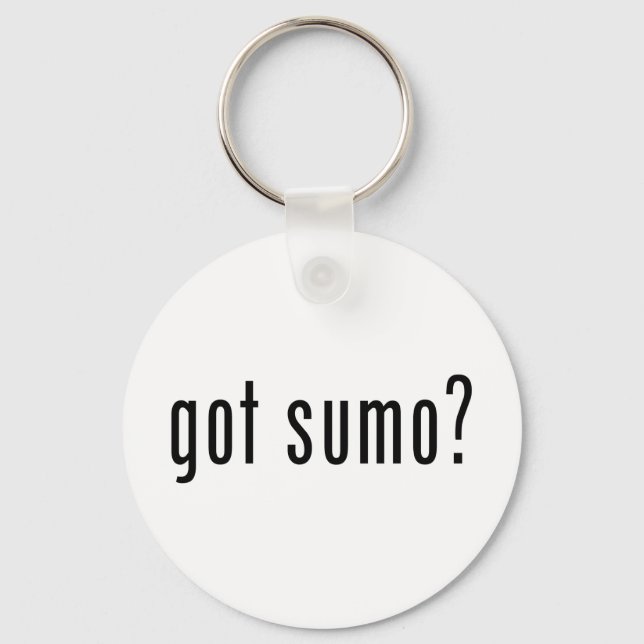 got sumo? key ring (Front)