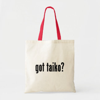 got taiko? tote bag