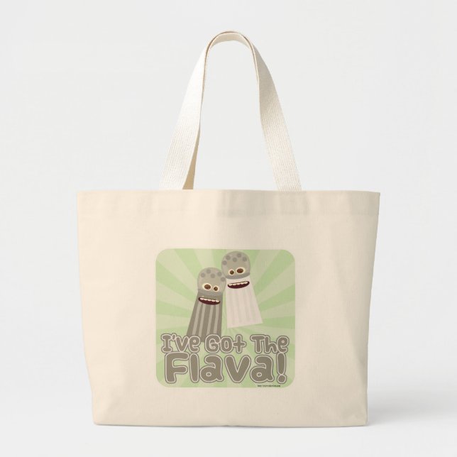 Got the Flava! Large Tote Bag (Front)