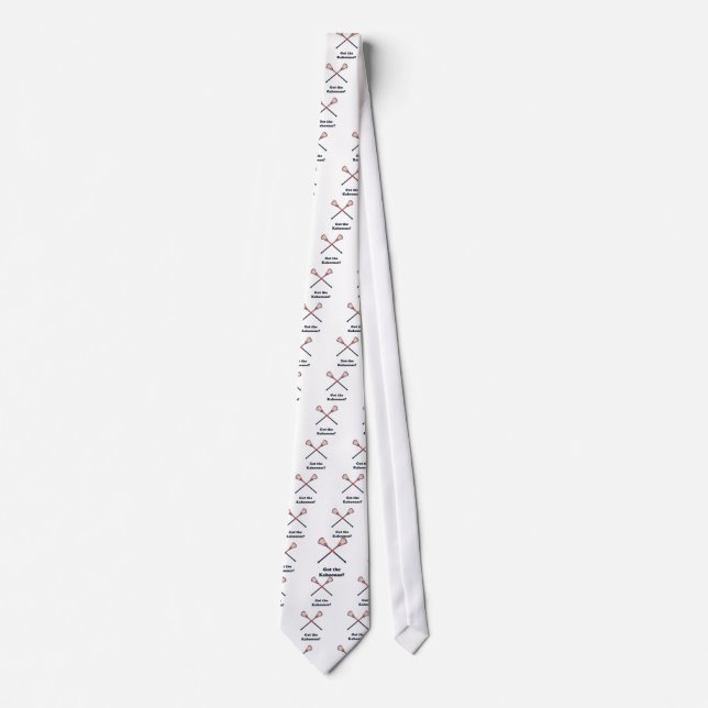 Got The Kahoonas Lacrosse Tie (Front)