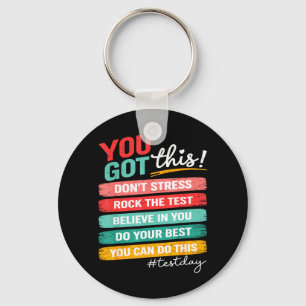 Got This Test Day State Testing Teacher Staar Test Key Ring