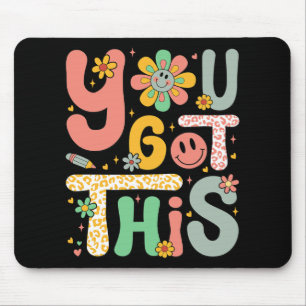 Got This Testing Day Groovy Motivational Teacher S Mouse Mat
