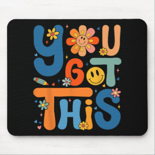 Got This Testing Day Groovy Motivational Teacher S Mouse Mat
