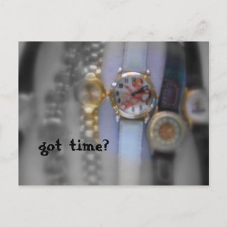 Got Time Postcard