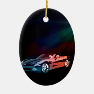 Got to LOVE the Corvette Ceramic Tree Decoration