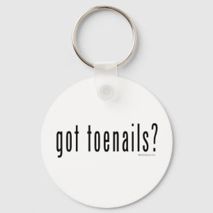 Got toenails? key ring