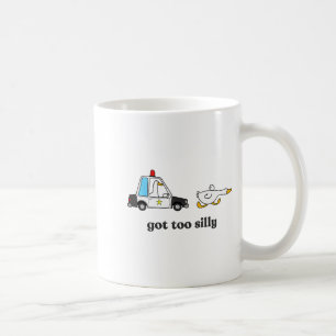 Got Too Silly Funny Goose Humor Animal Lovers  Coffee Mug