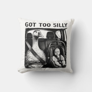 Got Too Silly Goose Seatbelt Baby Car Seat Funny G Cushion