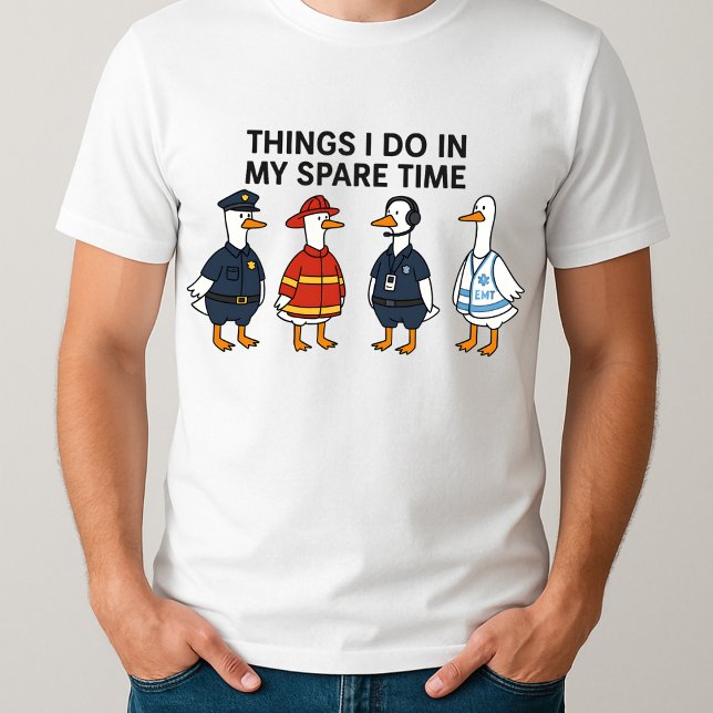 Got Too Silly Goose Things I Do in My Spare Time T-Shirt (Creator Uploaded)